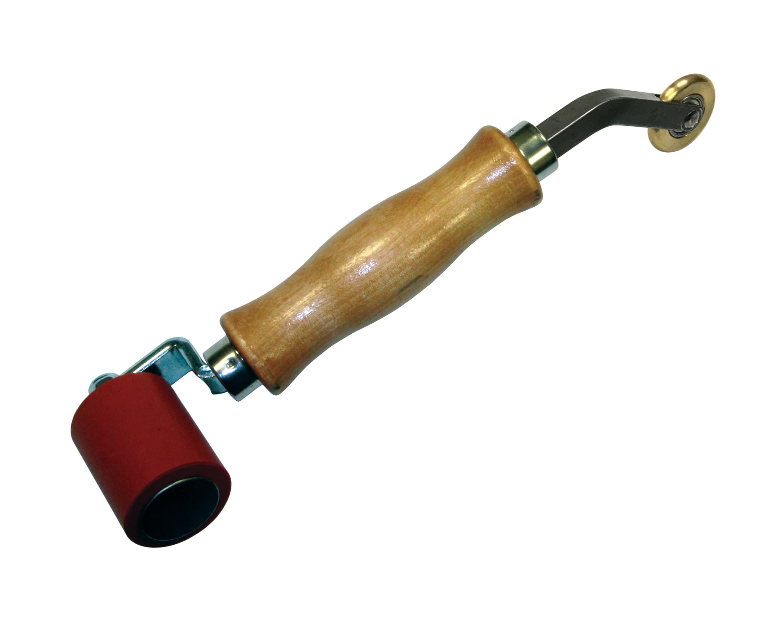 MR13140 Original Fork Everhard Double-end Silicone Seam/Brass Detail Roller Made in USA