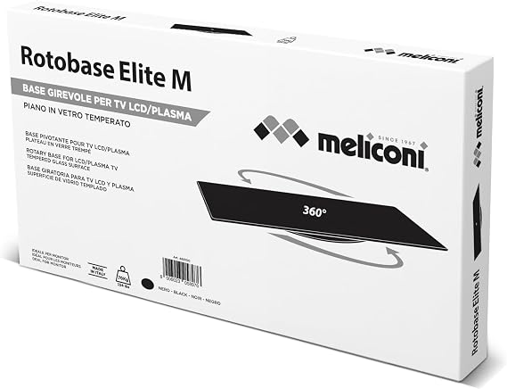 Meliconi Rotobase Elite M, Rolling TV & Monitor Stand