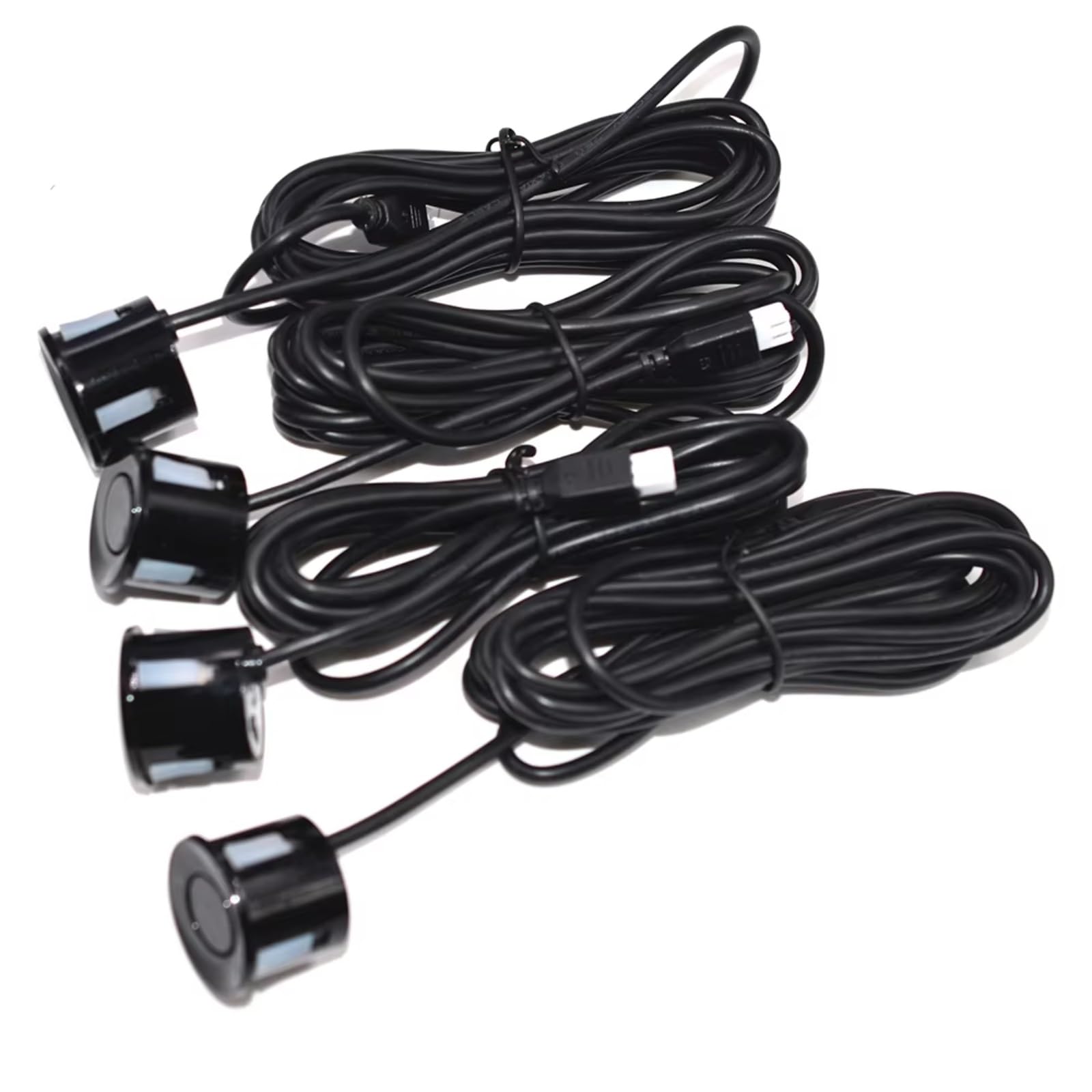 Sensor Ayuda Aparcamiento Sensor Estacionamiento LED Car Parktronic con 8 Sensores Detección Radar Estacionamiento Marcha Atrás con Pantalla Retroiluminada 22 Mm Radar Parking Sensor