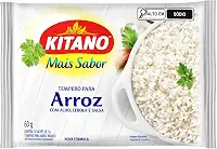Tempero para Arroz Kitano Mais Sabor Pacote 60g 12 Unidades