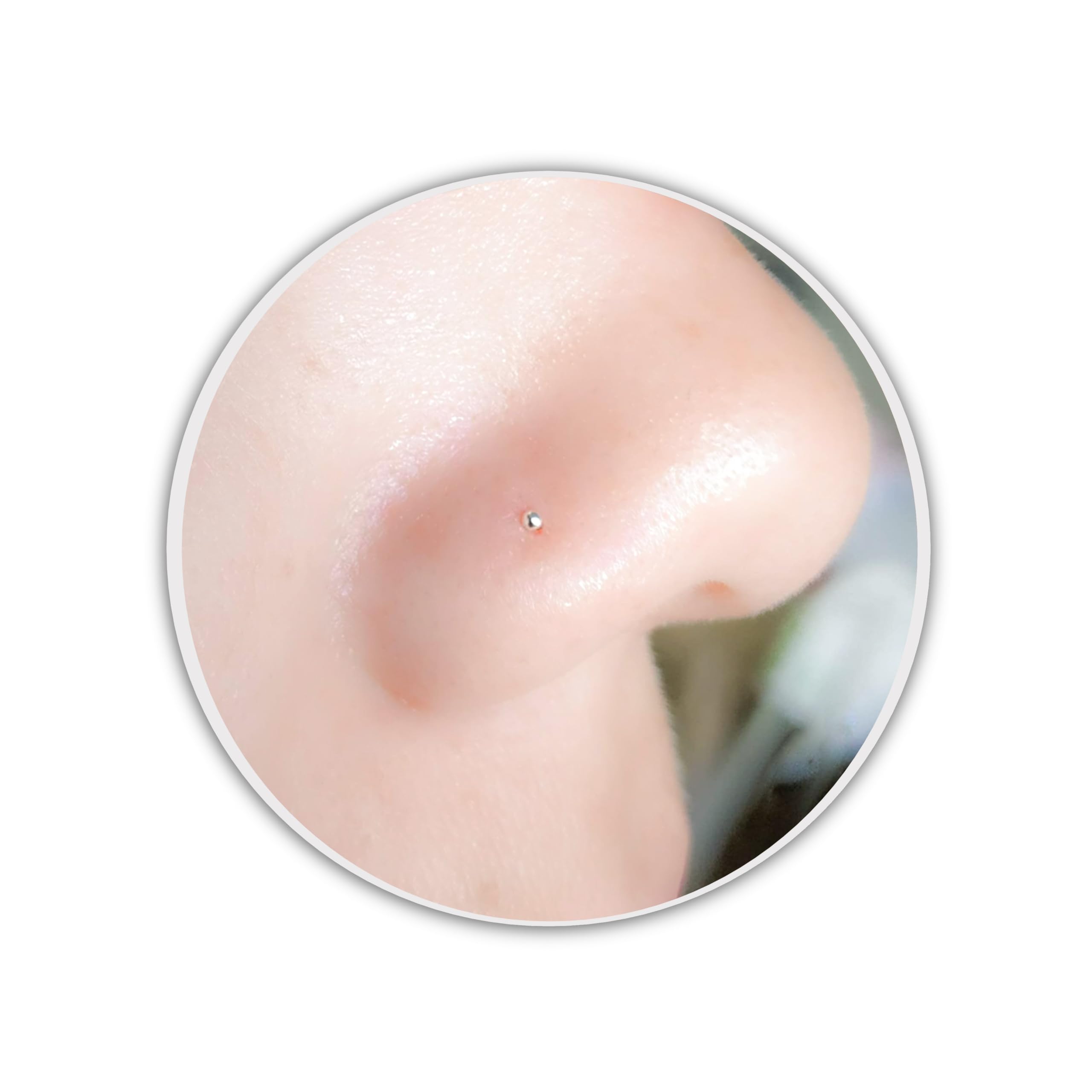 1mm Ball Nose Stud Sterling Silver Tiny Small Micro Nose Bone Piercing 22g Sterling Silver Nose Jewelry