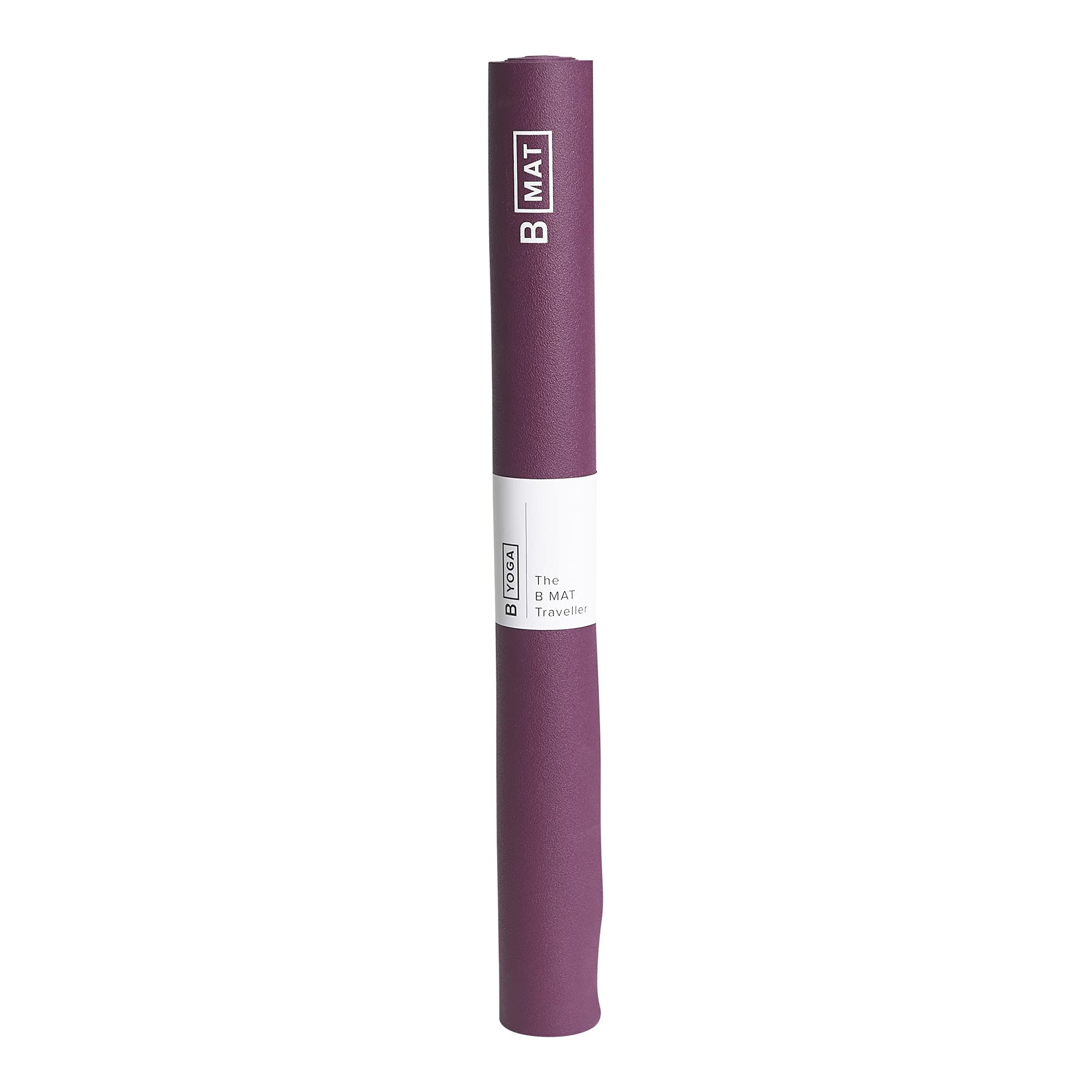 B Yoga Everyday 4mm B Mat, 100% Rubber High Performance Super Grip Non