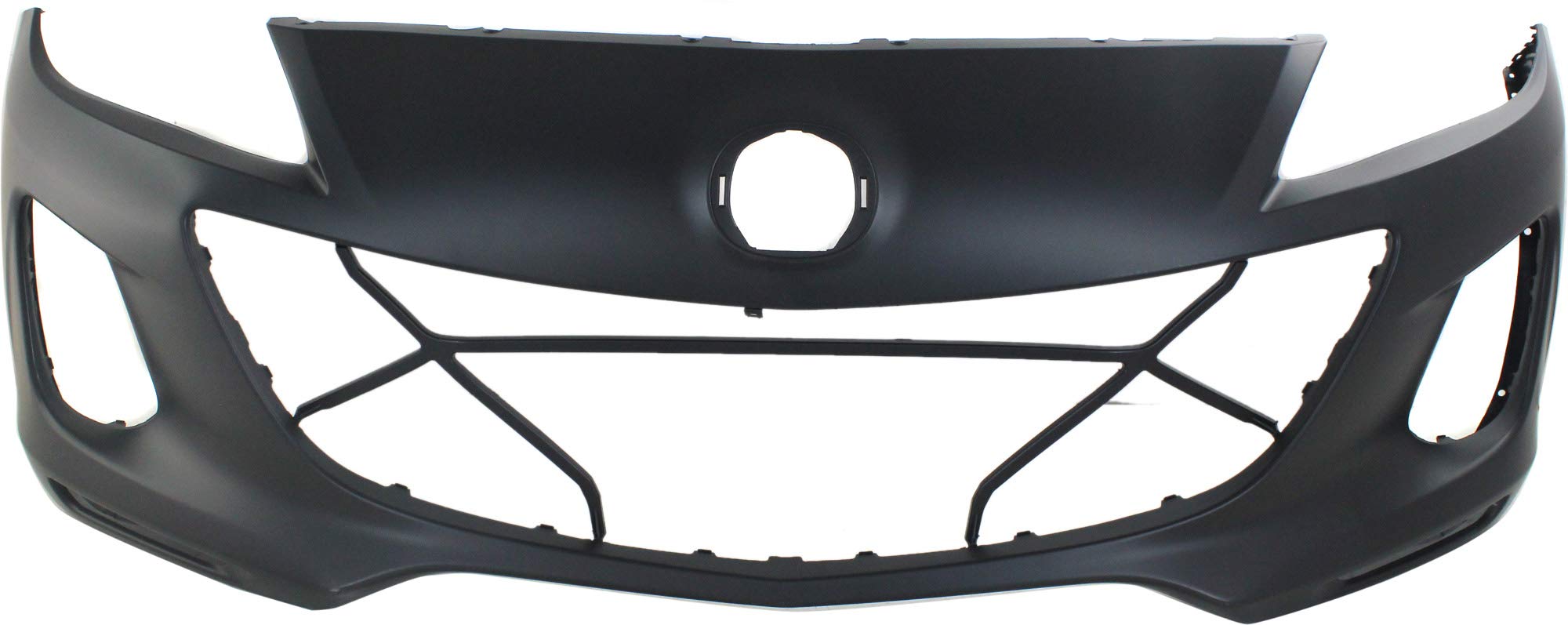 Evan Fischer Front Bumper Cover Compatible with 2012-2013 Mazda 3 Primed Hatchback/Sedan 2.0L/2.5L