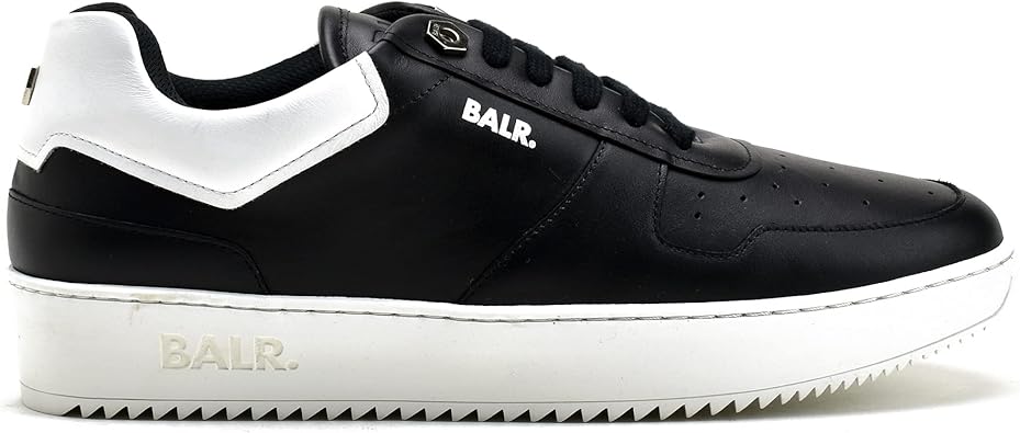 BALR. ローカットスニーカー B1511.1002 Amazon | [ボーラー] ローカット スニーカー ブラック ホワイト