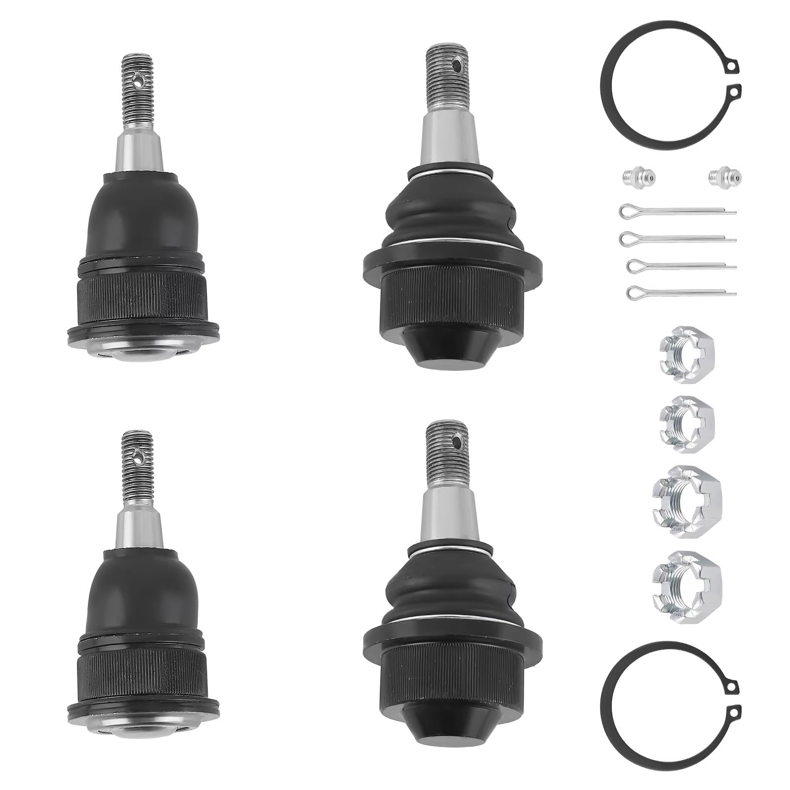 Kit Rótula Suspensión Juntas Rótula Dirección Compatible Con GMC Para Yukon XL 2500 2000-2010 Kit Brazo Control Delantero Superior Inferior K6693 K6696