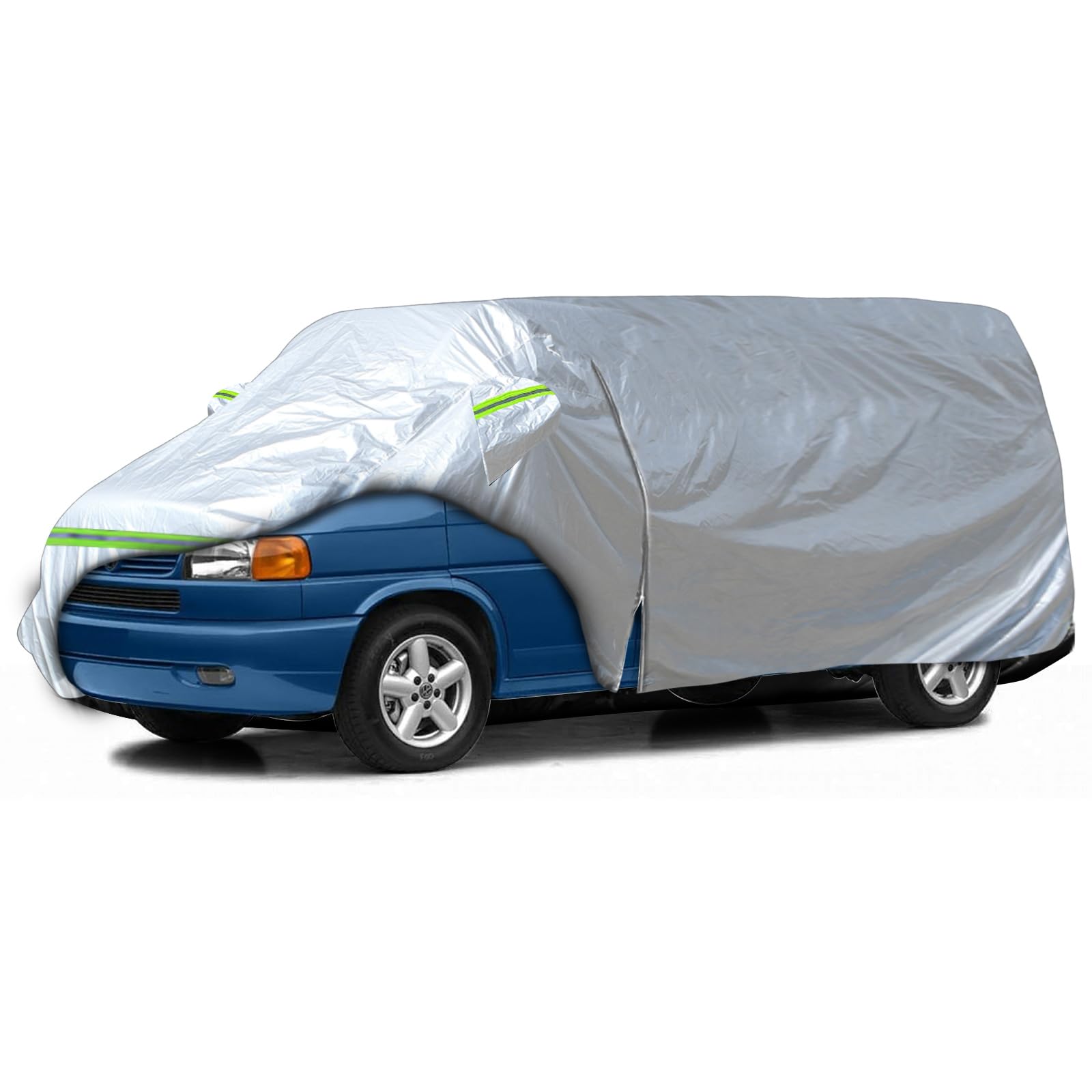 Volledige autoafdekking, vervanging voor VW type 2, T1, T2, T3 1950-1992, 300D weerbestendig, uv-bestendig, volledige garagevervanging, vervanging voor VW bus, Westfalia, camper