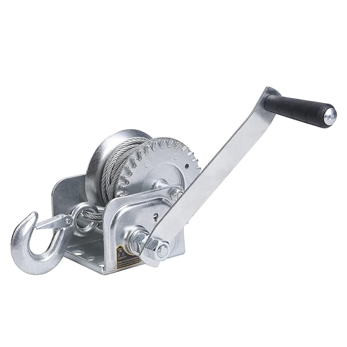 Buy Cygrd 600lbs Heavy Duty Hand Winch, Boat Trailer Winch with 10m