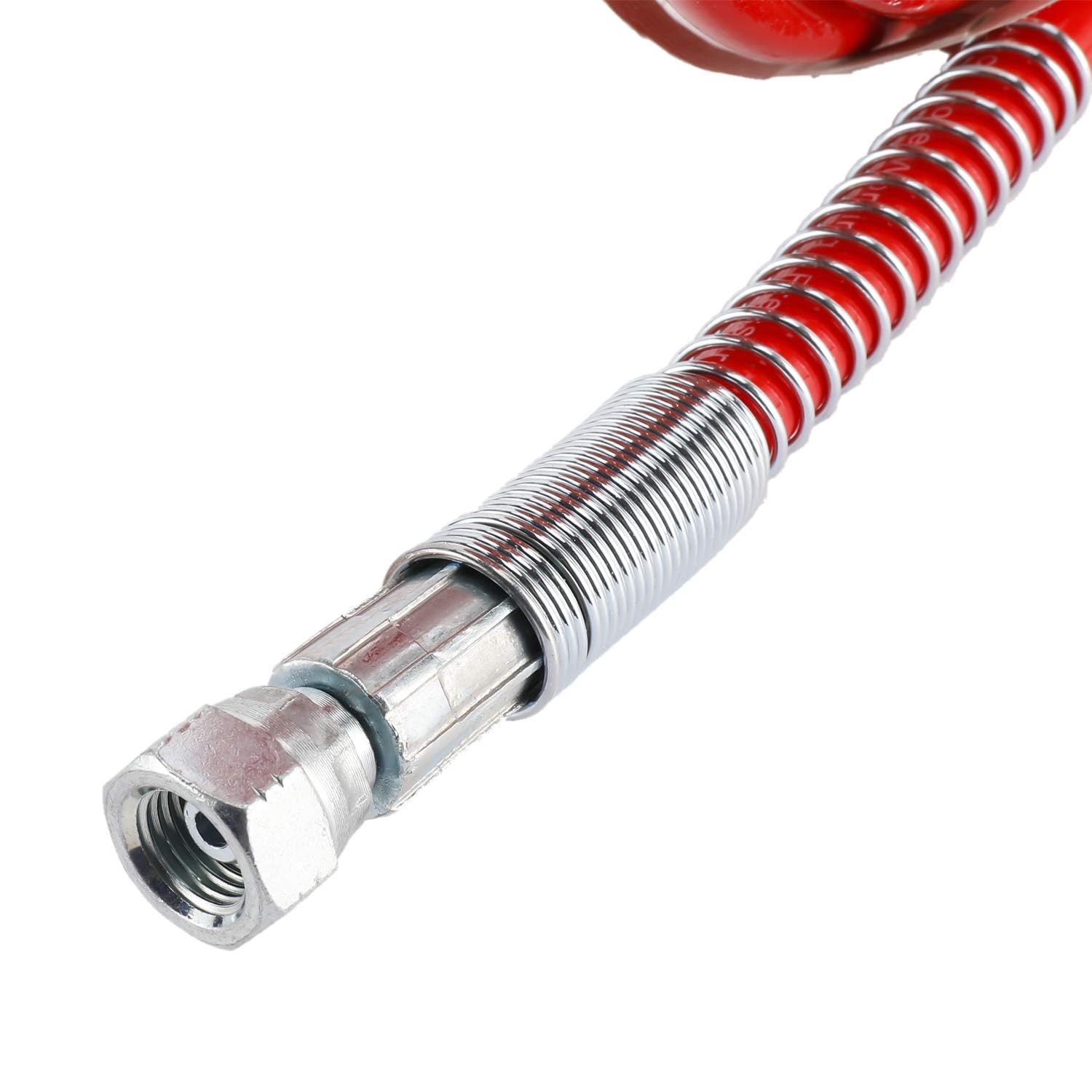 Tubo per spruzzatore di vernice airless, 8 m, tubo flessibile universale ad alta pressione, tubo flessibile per spruzzatore, pistola, spruzzatore, acqua, filo di ottone rinforzato intrecciato