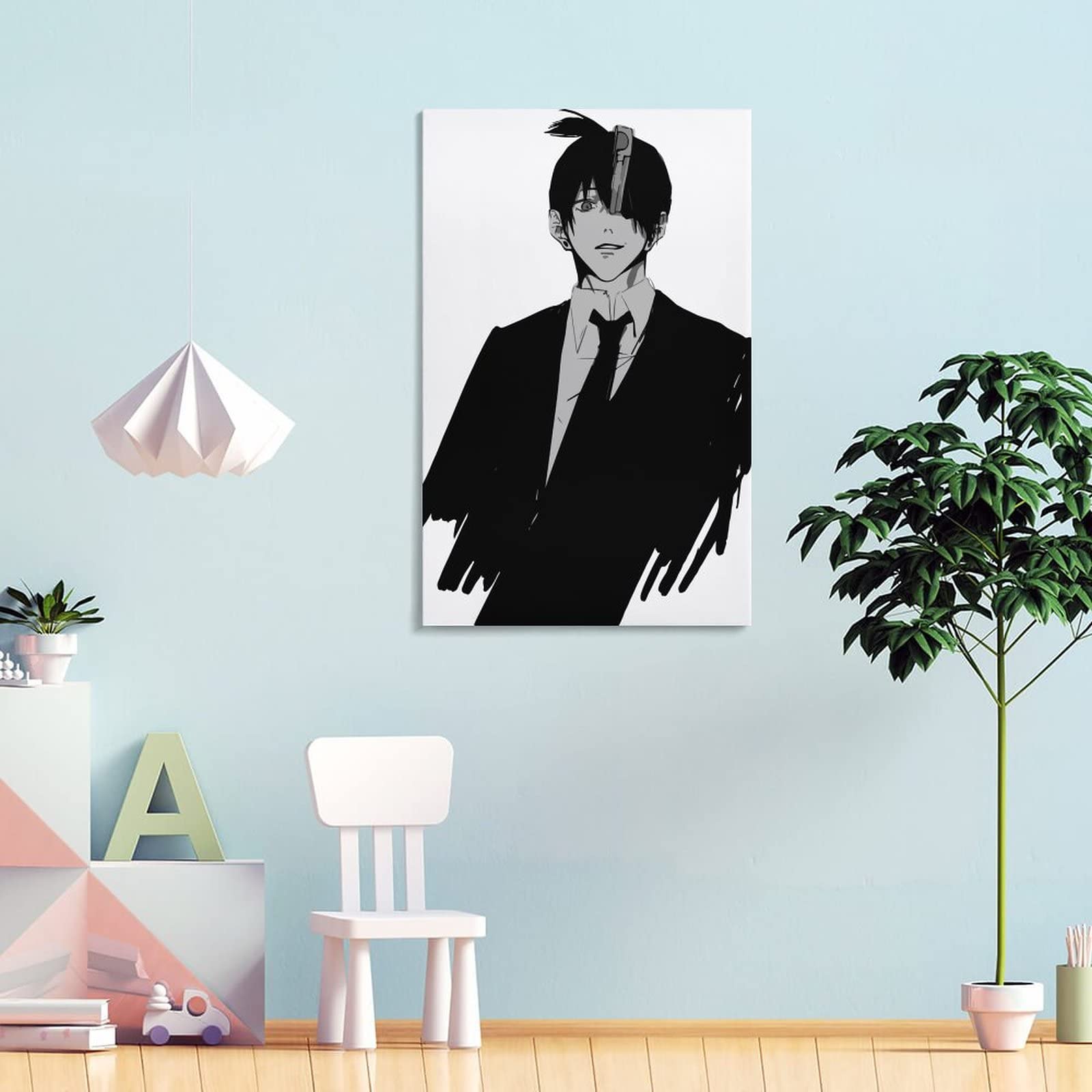 Amazon.co.jp: ポスター チェンソーマン 早川 アキ 絵画 壁掛け 壁飾り