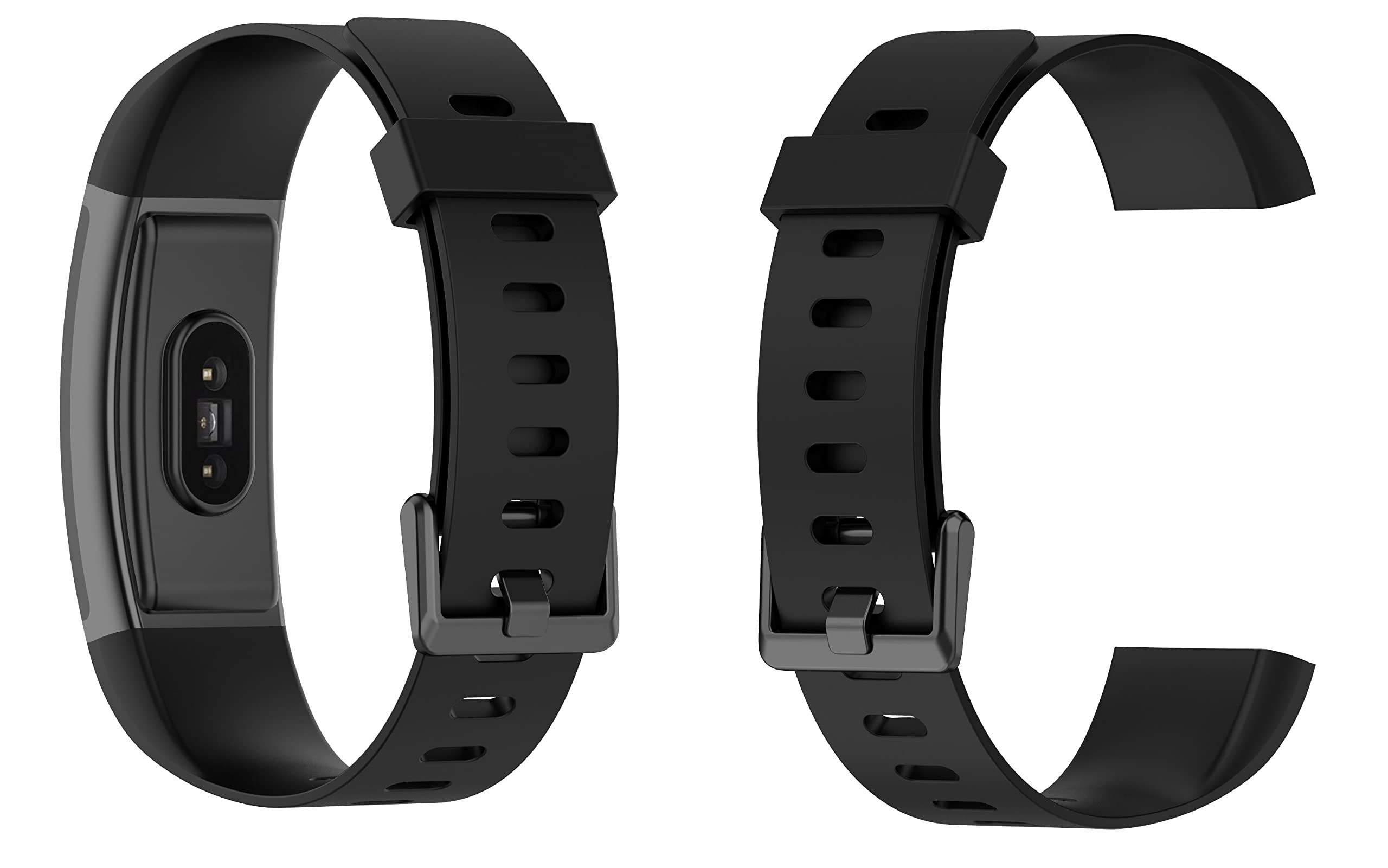 REALCASE SIlicone Replacement Band Compatible for Realme Smart Band 1 | Replacement Wrist Watch Band Strap Buckle Belt Designed for Realme Band 1 / RMA183 (Black) (B09Z77JXP9) Amazon Price History, Amazon Price Tracker