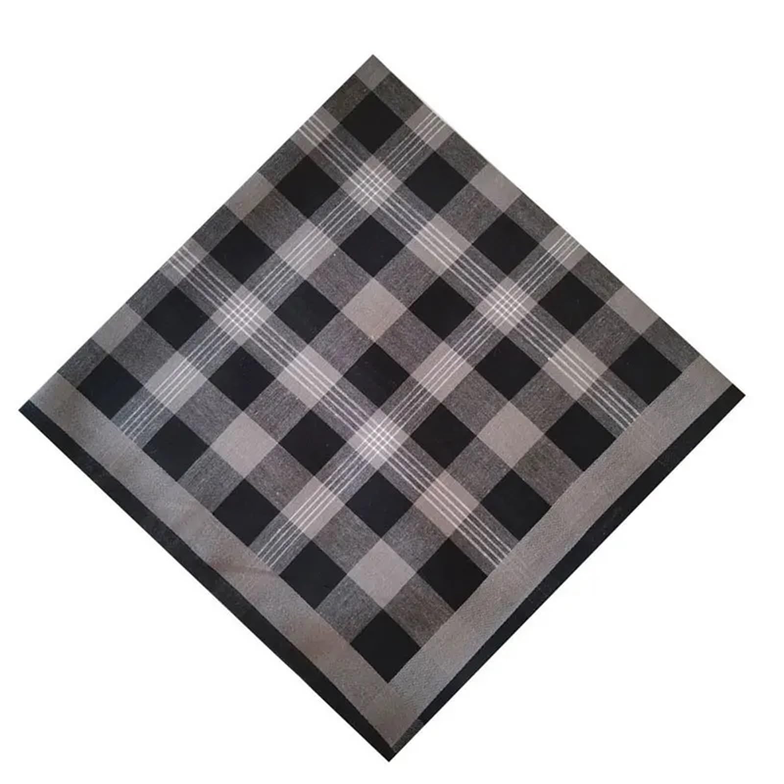 Pañuelo Traje Hombre Pañuelos de Hombre Pañuelos a Cuadros Pañuelos Suaves Pañuelo de Bolsillo(5pcs Style 6)