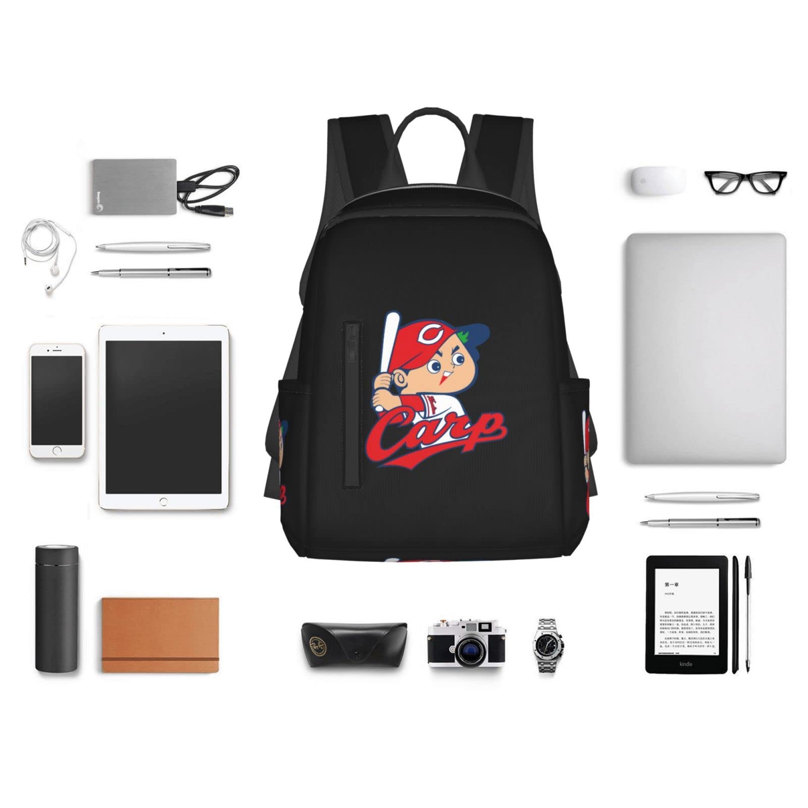 木の庄帆布広島カープカープリュックデイパックブラック 木の庄帆布