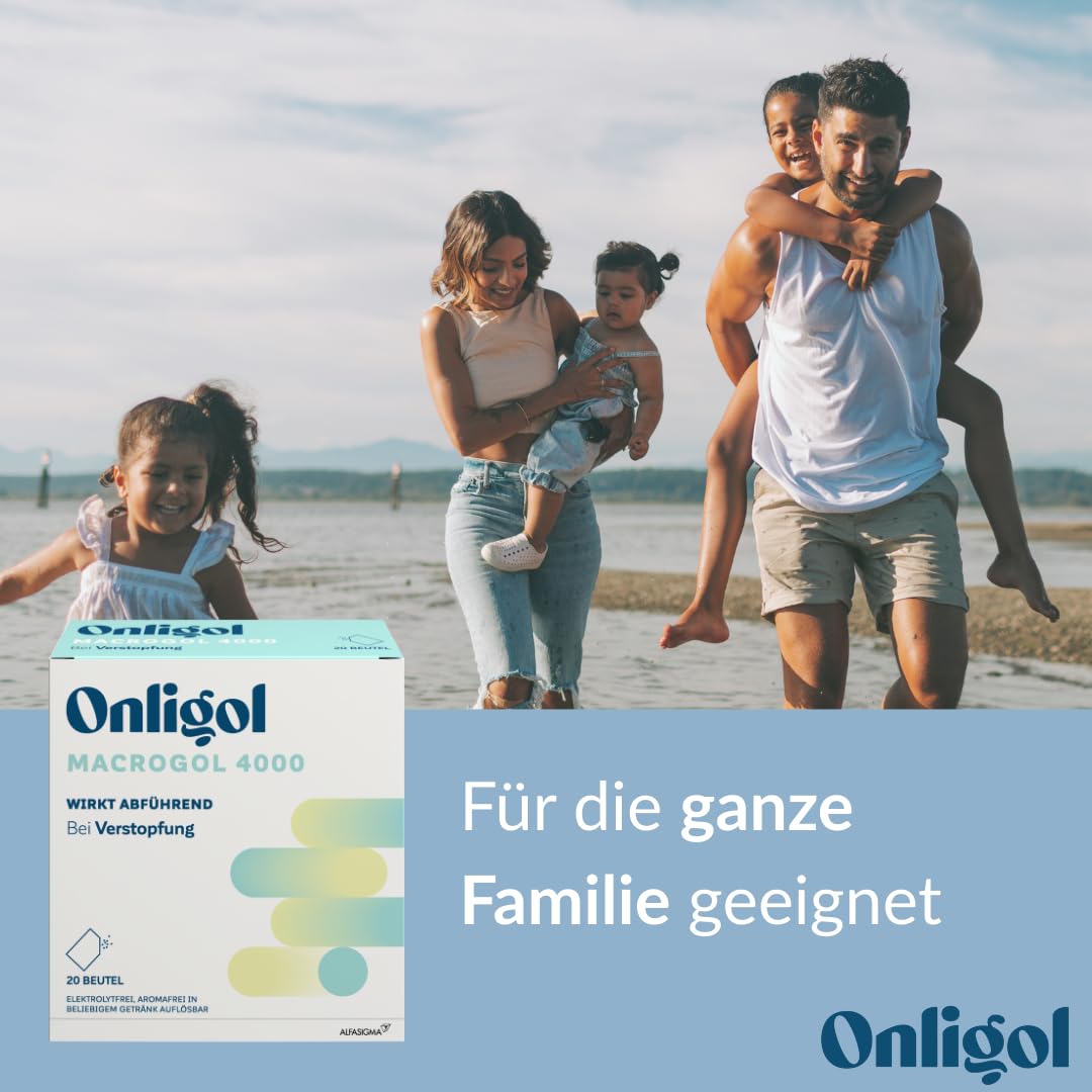 Onligol Macrogol 4000 - Soutien Doux Constipation 20 Sachets