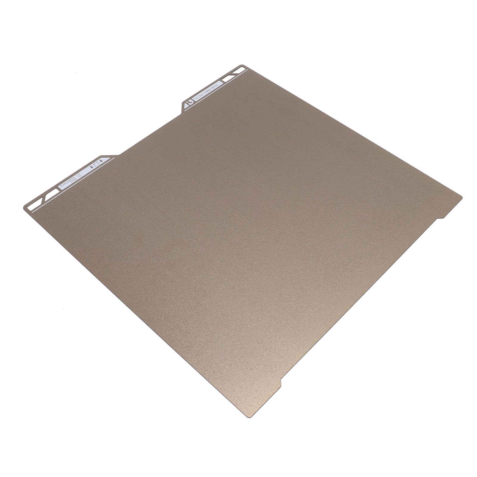Eujgoov 3D-Drucker-Bauplatte, PEI-Strukturplatte für H2D, Verbesserte Stabilität, Außergewöhnliche Haftung, Flexibles Doppelseitiges Design 355 X 346 Mm