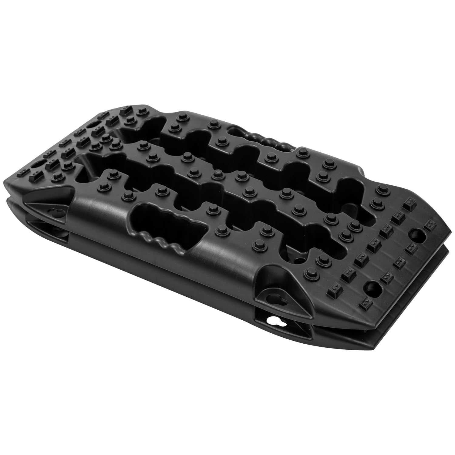 KATSU Tools 2 Piezas 10T Tablas de Tracción de Recuperación, Alfombrillas de Tracción para Llantas del Vehículo Todoterreno para Nieve, Hielo, Barro, Arena, 583 x 300 x 68mm
