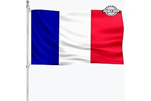 3x5 French Flag - Outdoor National Flag for Proud Display