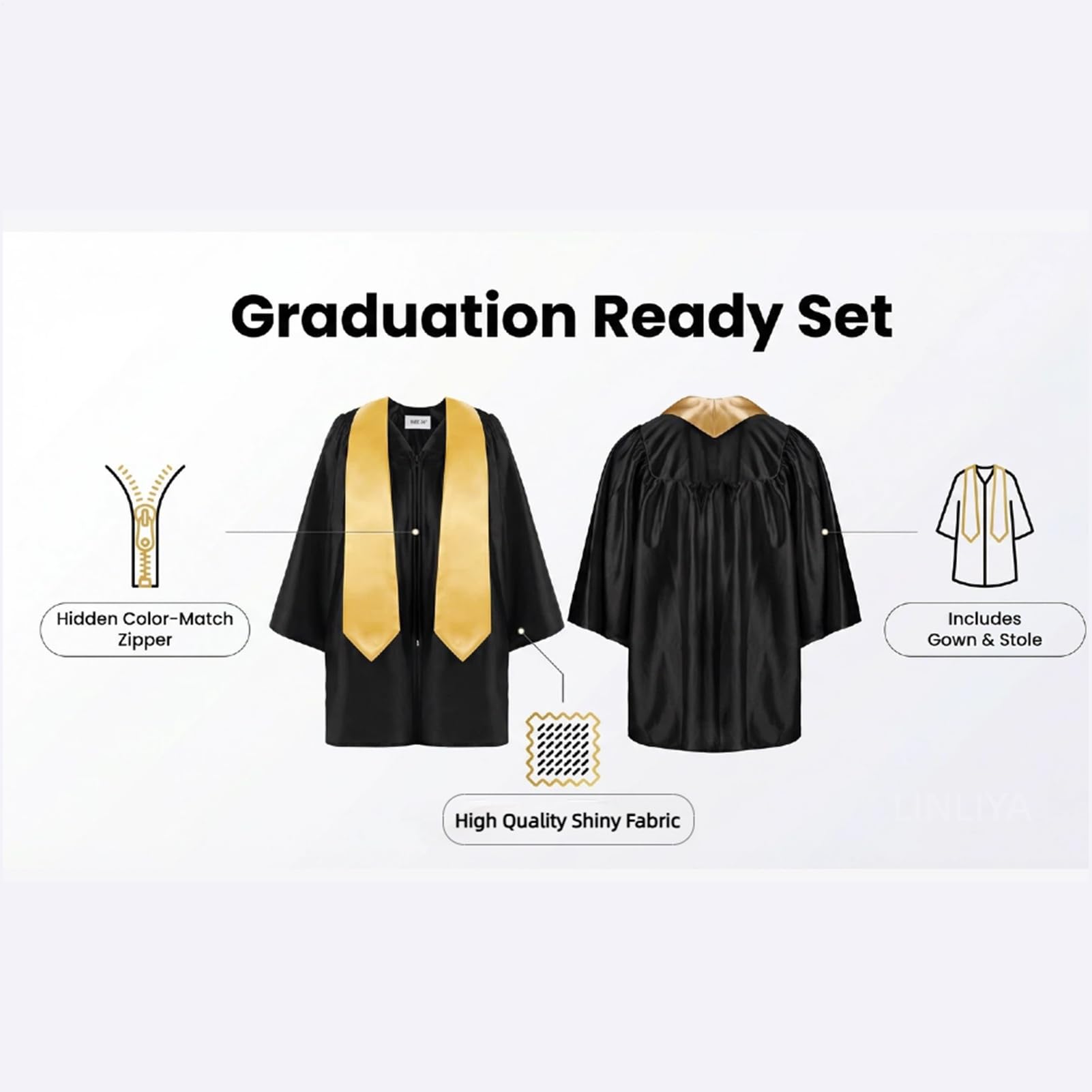Cappelli e abito per la scuola materna 2026 Congratulazioni Grad Outfits