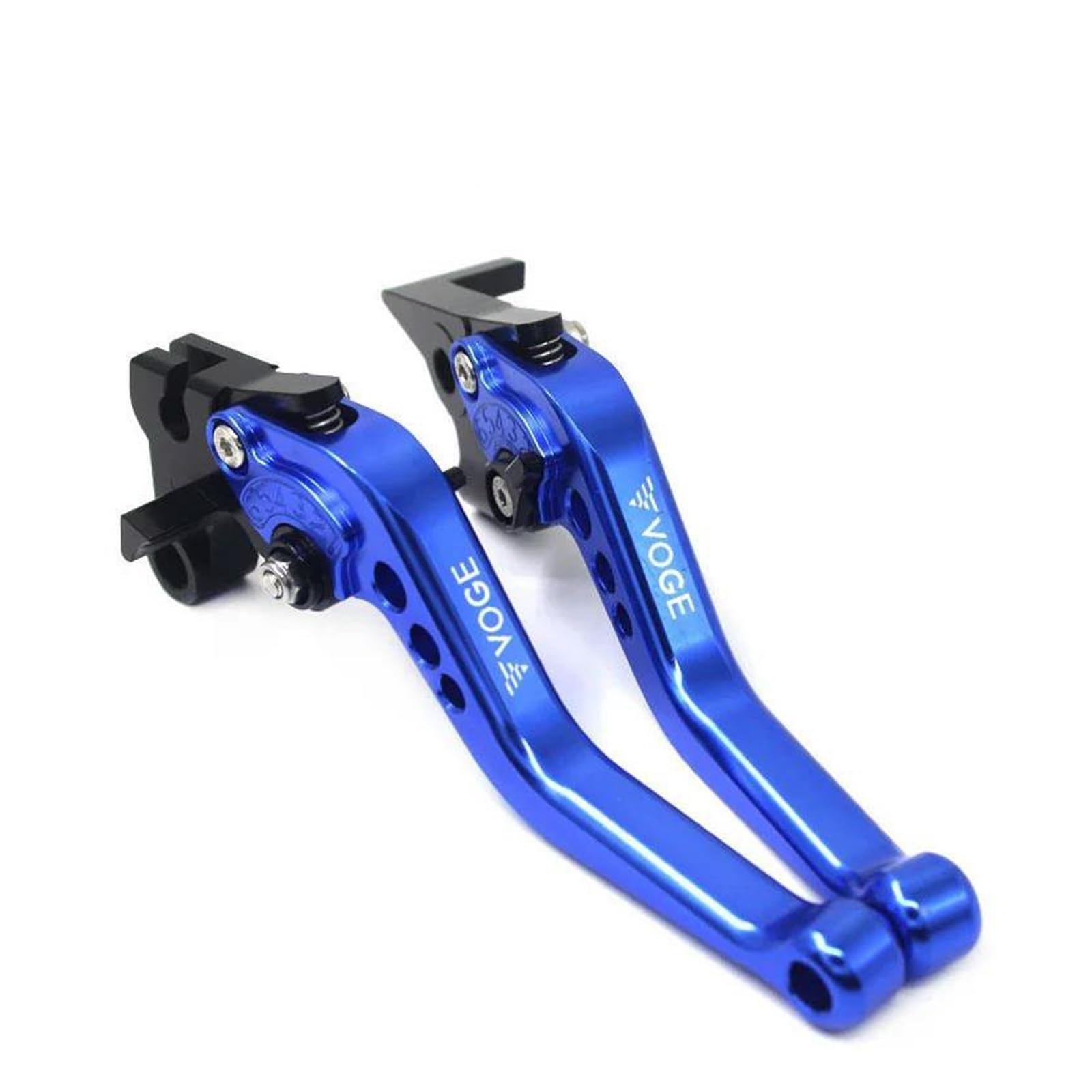 For LONCIN VOGE 650 500 DS 500R 650DS 500DS Brake Clutch Levers(Blue)