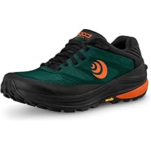 Topo Athletic Mens Ultraventure Pro Comfortable Lightweight 5MM Drop Trail Running Shoes, Athletic Shoes for Trail Running, Forest/Orange, Size 9