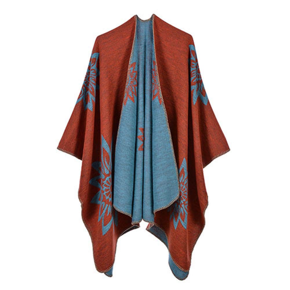 Poncho écharpe cape chaude pour femme accessoire d'hiver grand format contre le froid