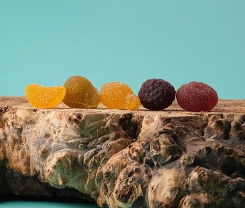 Walnut Tree – Pâtes de Fruits Luxury Gift Box – Belgium Fruit Jellies – Handpacked in the UK Great Taste Award Winner – Vegan, Vegetarian and Gluten Free Diets 200g Pack - Image 3