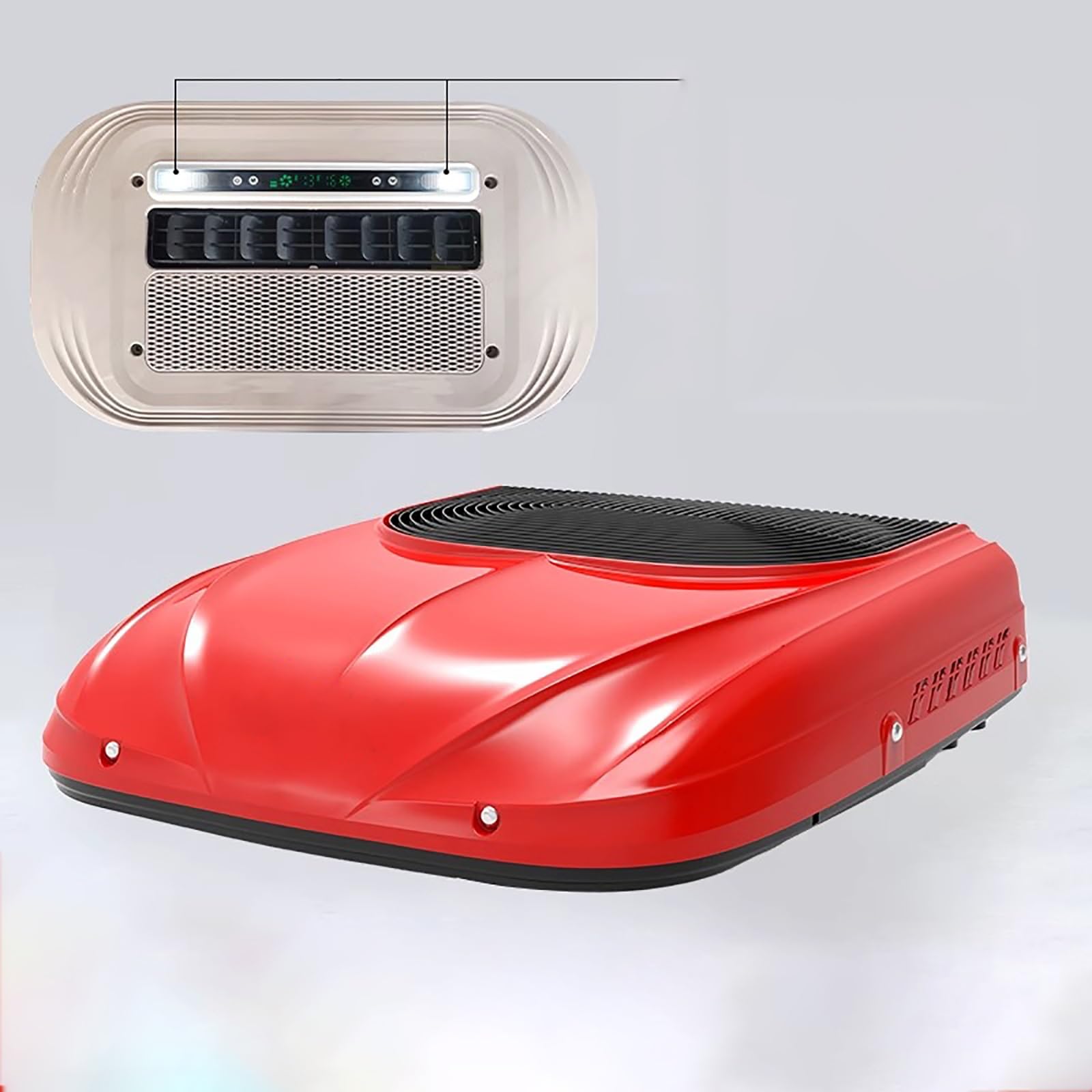 Amazon.co.jp: Gtzly RV カーエアコン、超薄型 12V DC 電源
