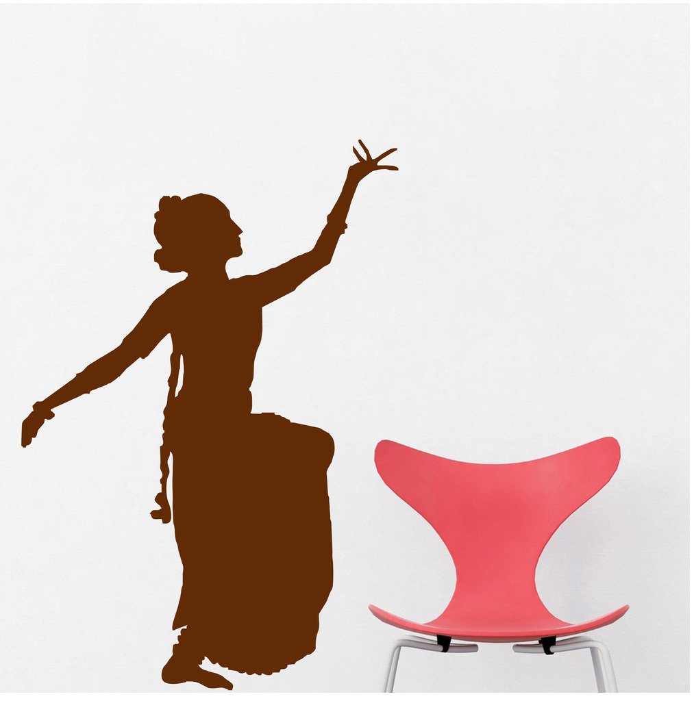 Decor Villa Dance Club Wall Sticker & Decal Wall Decor for Home (PVC Vinyl) (Indian Dance Wall Sticker 4) (B01HQ7JZ2I) Amazon Price History, Amazon Price Tracker