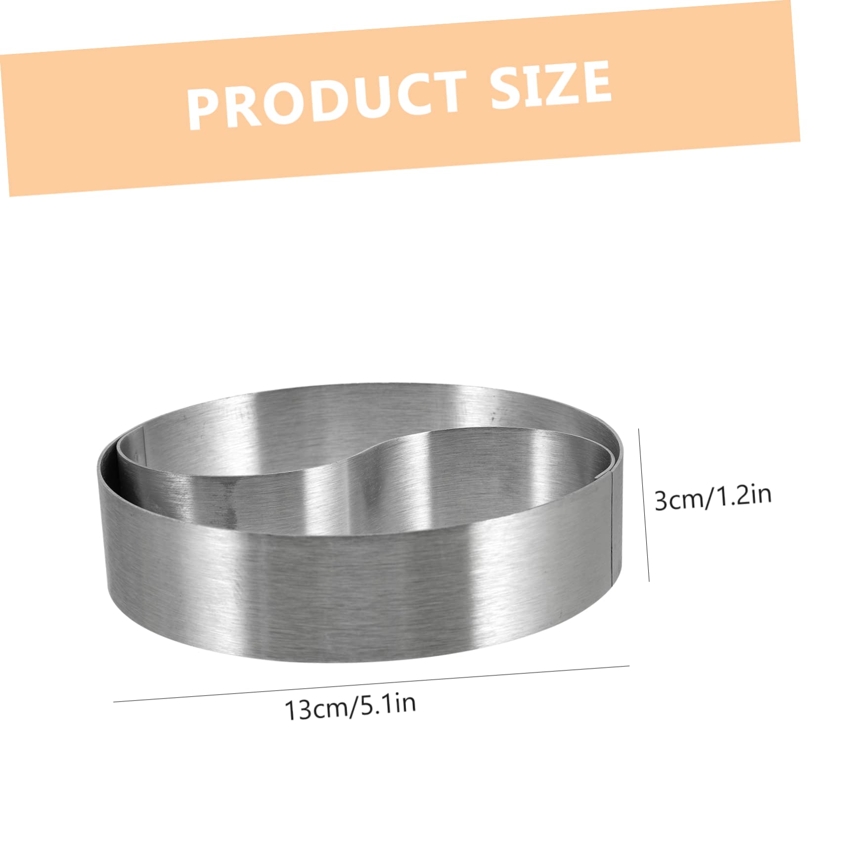 NAMOARLY Convenient Cookie Cutter Stainless Steel Rice Ball Baking Accessory Easy Cleaning Great for Diy Lovers