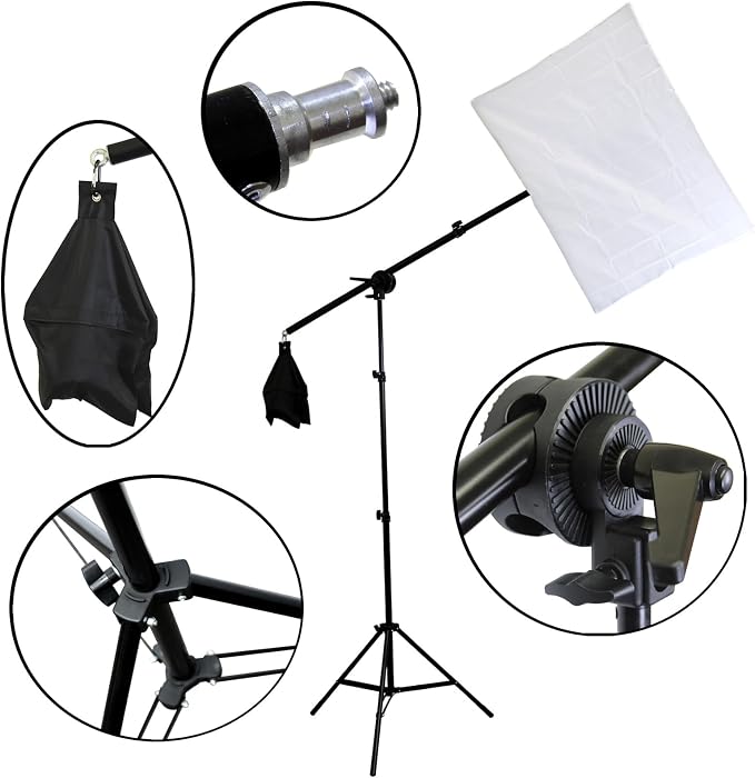 Soporte Boom Ajustable para Iluminación y Accesorios miniatura 7