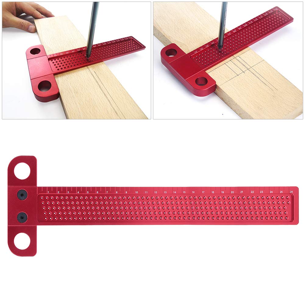 Scribing Gauge High Precision Scriber Ruler Easy Hole Marking