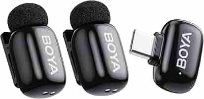 Amazon.com: BOYA mini Wireless Lavalier Microphone for