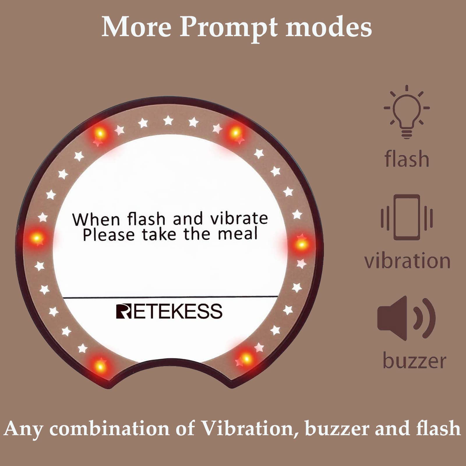 Retekess TD162 Restaurant Pager System, Pagers and Beepers for Staff