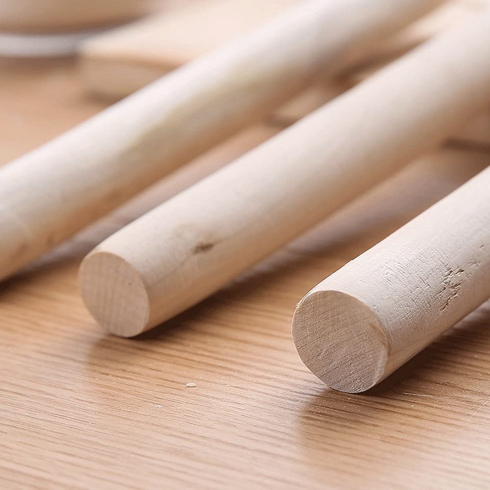 Rodillo de pastelería, rodillo de madera, Rodillos Envoltura de bola de masa, Palo de peal, Pastel de bola de masa, Envoltorio de masa, Palo de fideos en rollo, Madera vertical, Pin de peal de madera