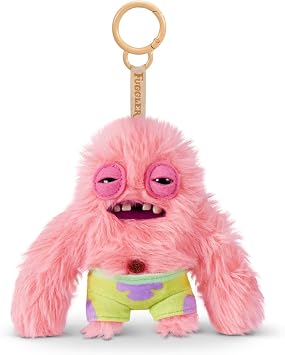 Fuggler Key Ring SpongeBob SquarePants Patrick Star Keychain SpongeBob Series Fuggler Key Ring Keychain 15756B Genuine Article