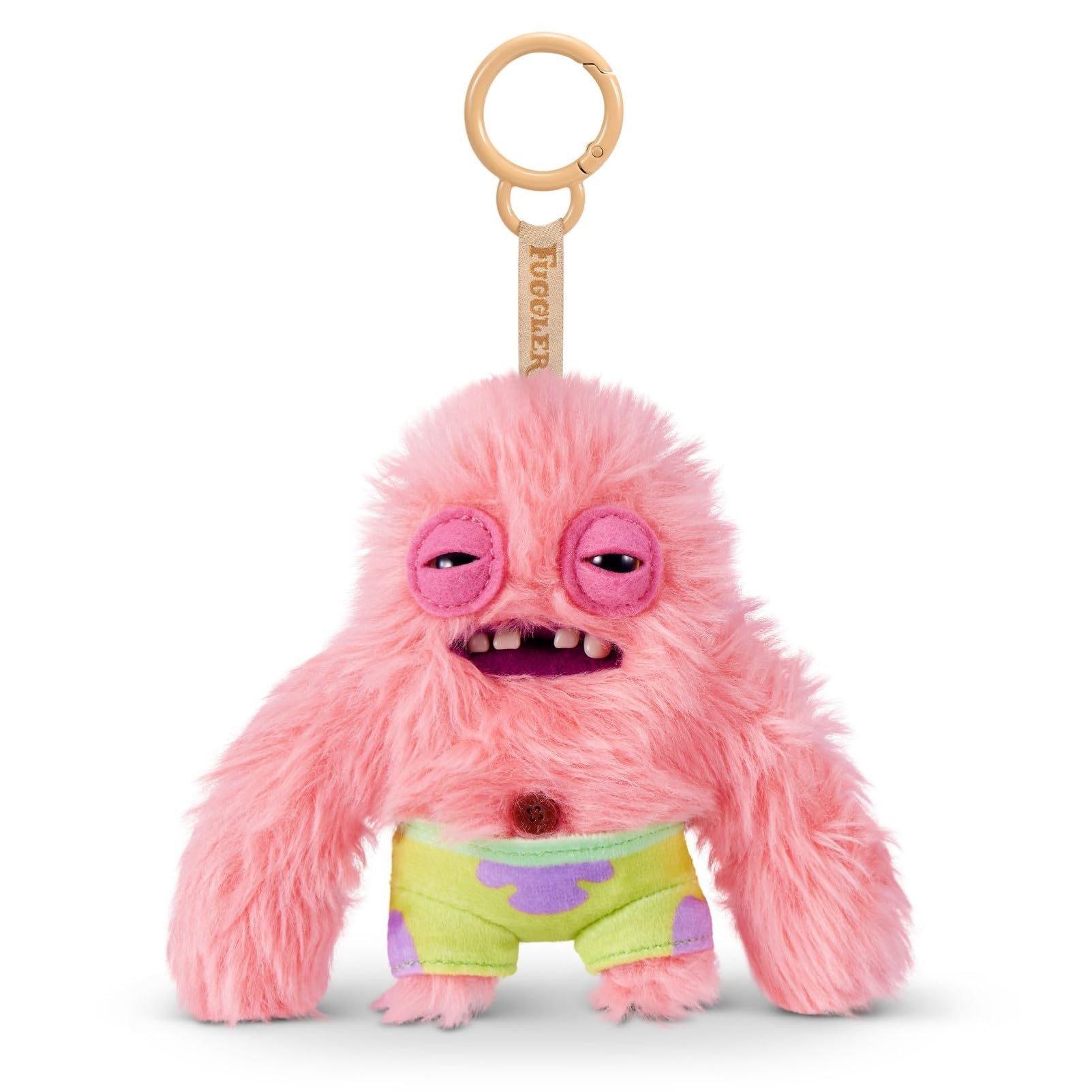 ファグラー キーリング パトリック (スポンジ・ボブシリーズ) Fuggler Key Ring SpongeBob SquarePants Patrick Star キーホルダー 15756B 正規品