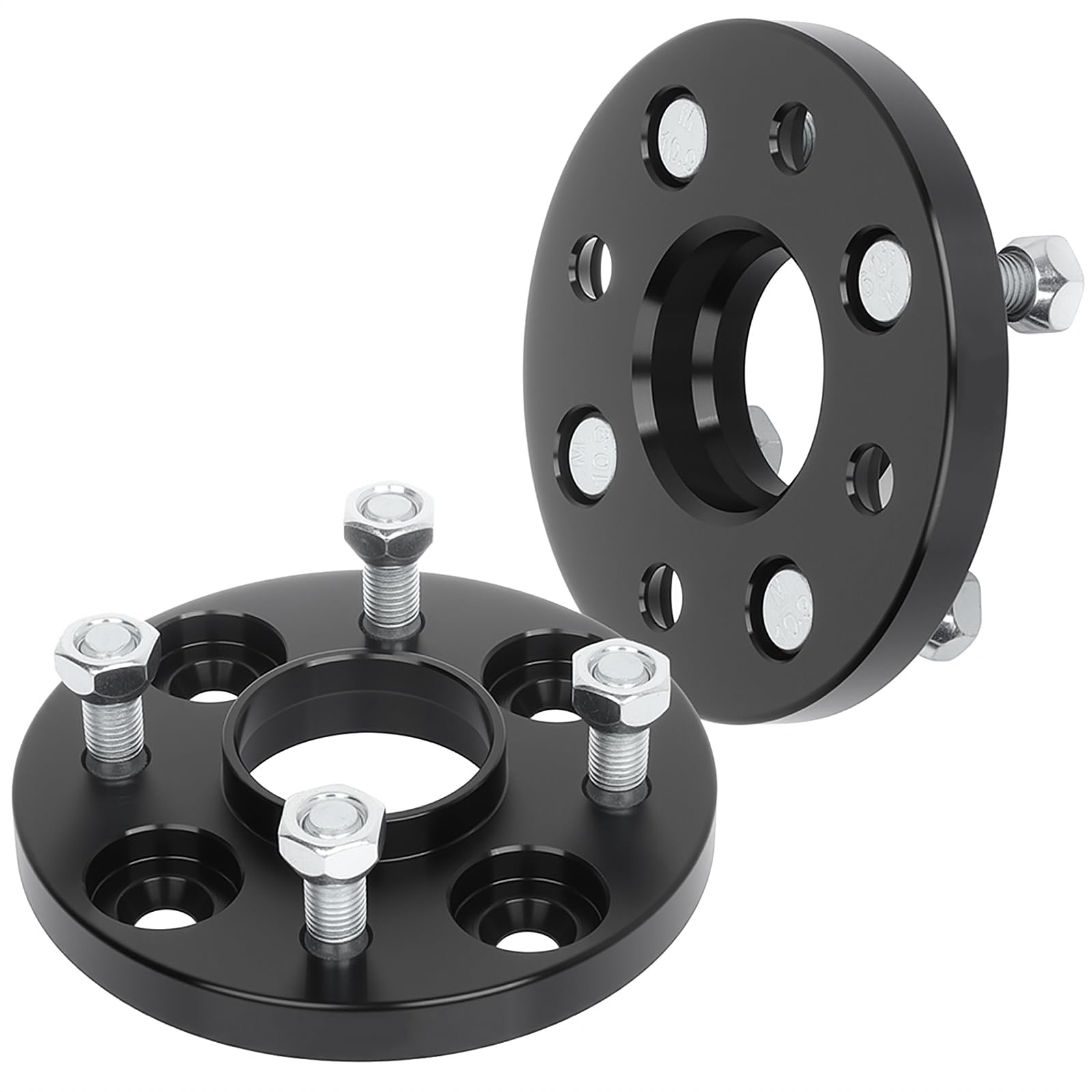 SCITOO 2 pcs 4LUG 15mm Wheel Spacers Adapters 4x100 with 12x1.5 Studs