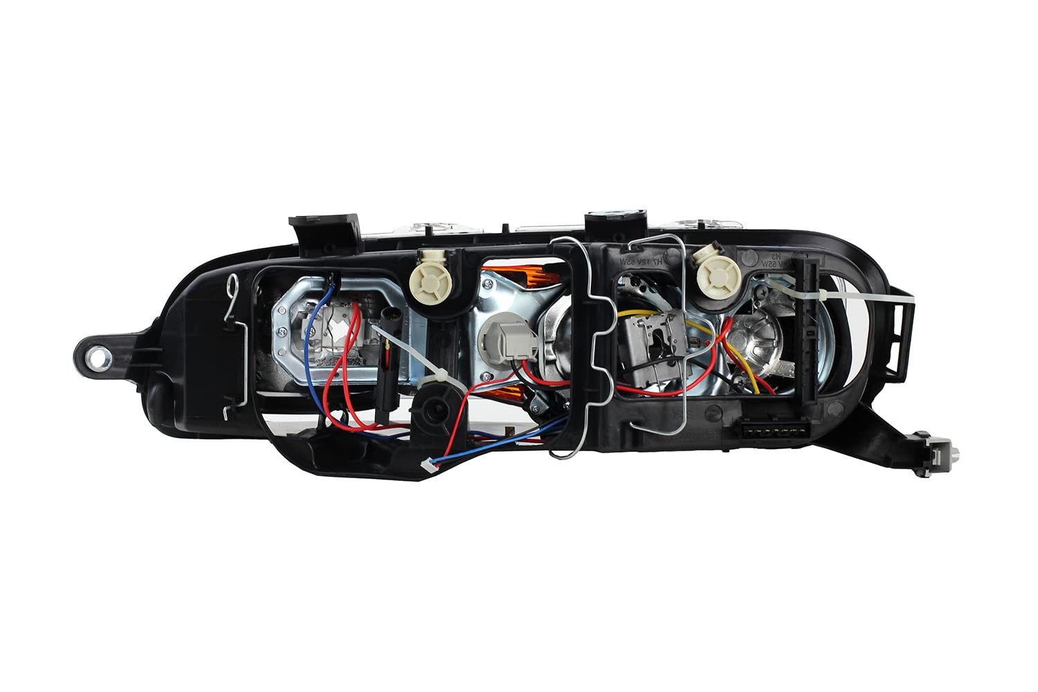 Johns Set di indicatori di direzione alogeni per fari adatti a Fiat Punto 188 Set di lampadine LR