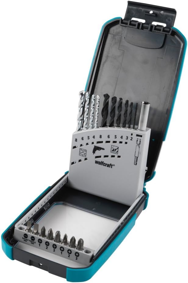 wolfcraft 8611000 Assorted Combi Drill-Bit