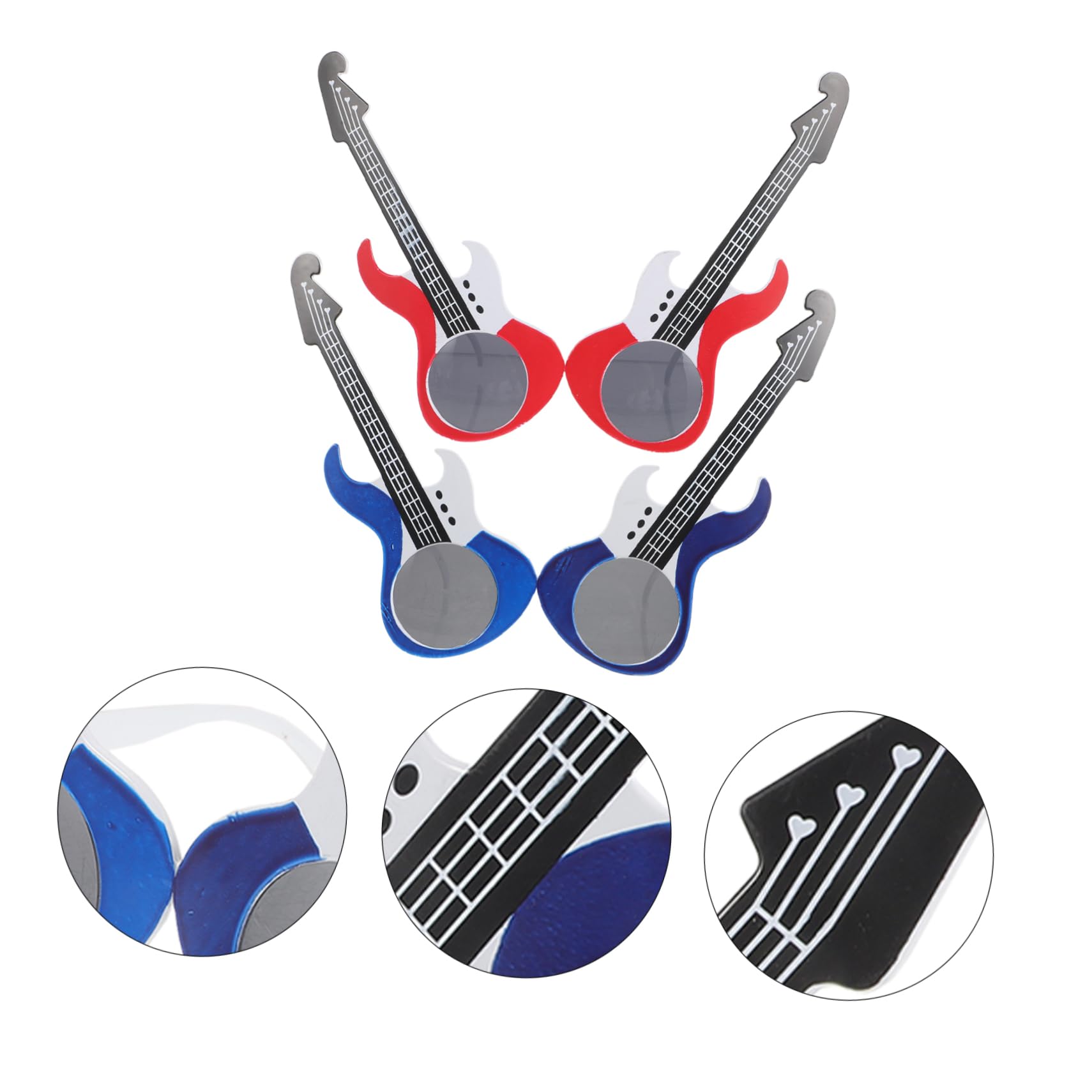 SHERCHPRY Encender Neón Gafas Transparentes Condujo Delirio Gafas Divertidas Gafas Graciosas Divertidas Gafas De Sol Mujer Gafas De Fiesta Para Adultos De Polivinilo