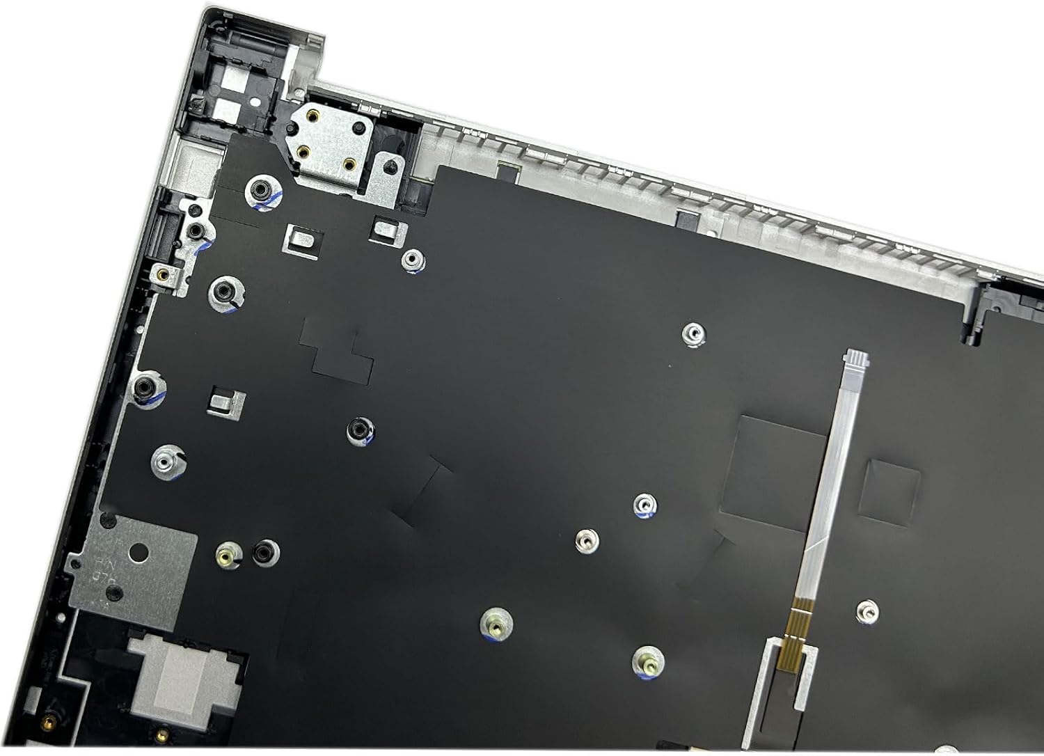 New Notebook Palmrest Case w Keyboard, Backlit, Size 15.6",w SD Port,Sliver Replacement for HP Pavilion 15-EG 15T-EG 15-EH 15-EG1053CL 15-EG2073CL 15-EG2373CL M08912-001 54G7HTATP40