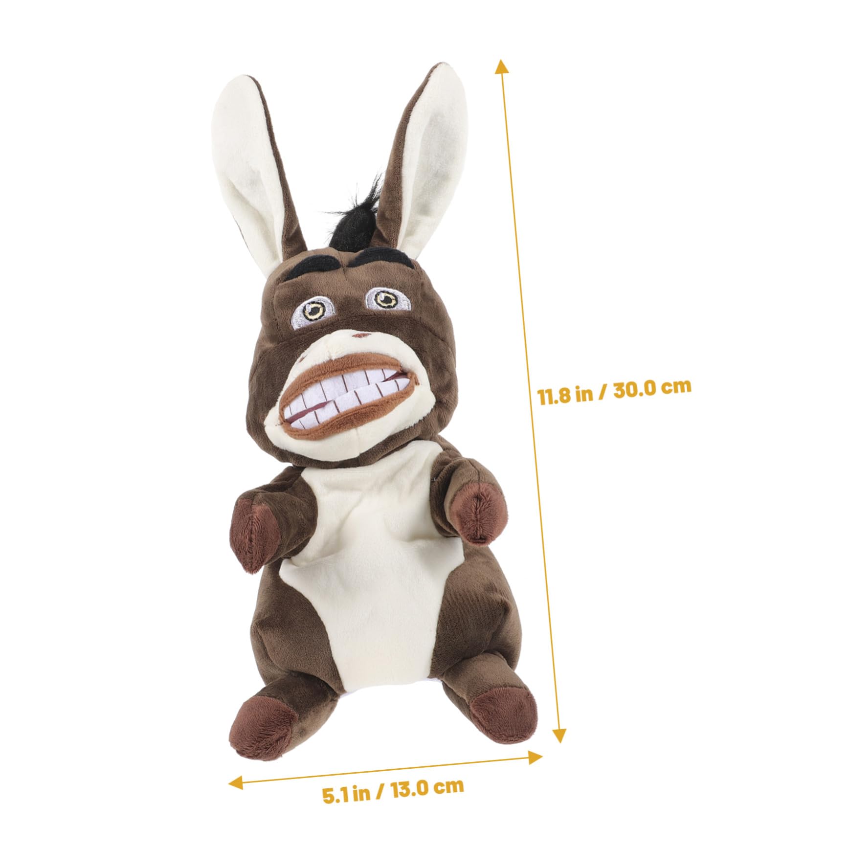 Marioneta de Mano de Burro de Peluche, 1 Pieza, Cuento