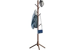 Wooden Tree Coat Stand for Entryway: A Space-Saving and Versatile Storage Solution