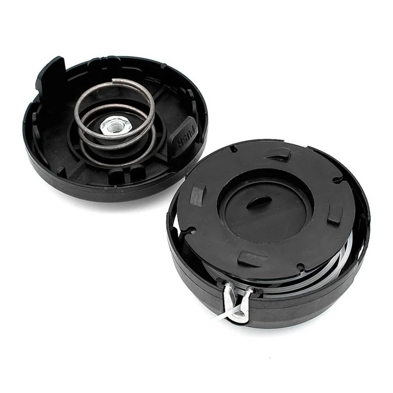 Compatibile con la Testa del decespugliatore Universale con Coperchio in Alluminio con Alimentazione Automatica