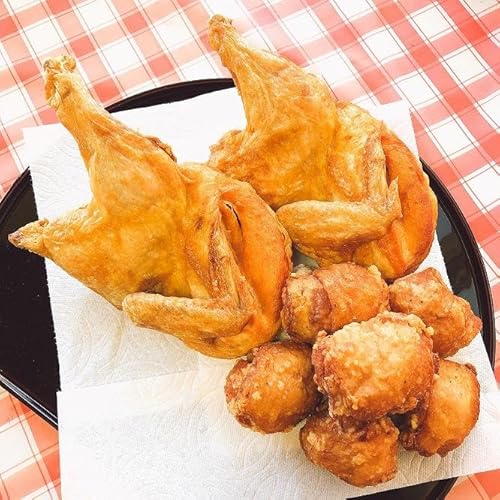 [北海道のご当地唐揚げセット] 若鶏半身揚げとザンギ合計1kg!●