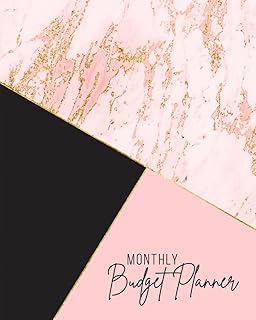 Monthly Budget Planner: Daily and Weekly Financial Organizer | Savings - Bills - Debt Trackers | January - December | Gold...