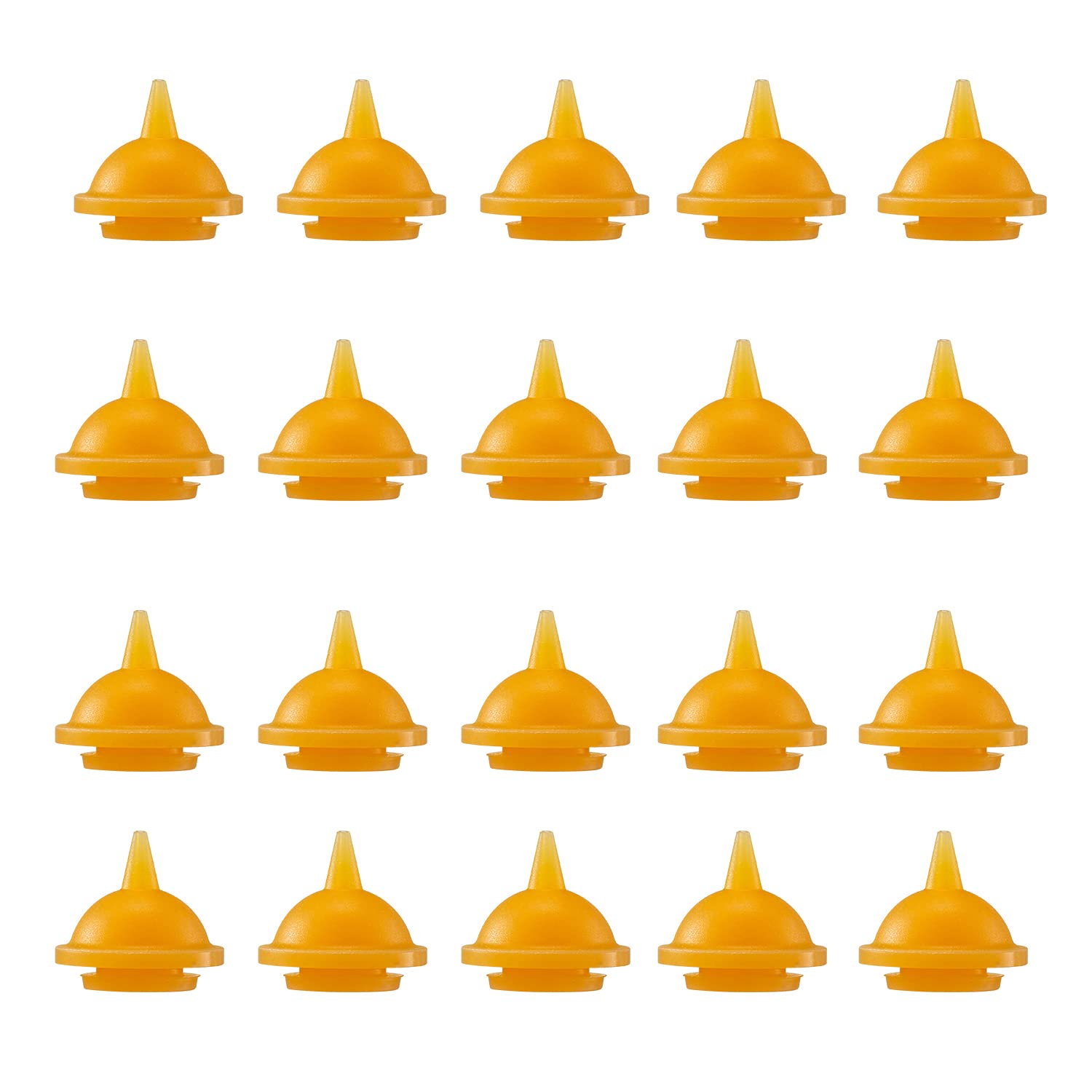 20 Pack Mini Nipple For Pets, Newborn Puppy Kitten Squirrels and Other Pets Feeding Nursing Nipple