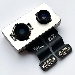 New OEM 12MP Autofocus Main Back Rear Camera Module Flex Cable Replacement Part Compatible for iPhone 7 Plus All Carriers (Black)