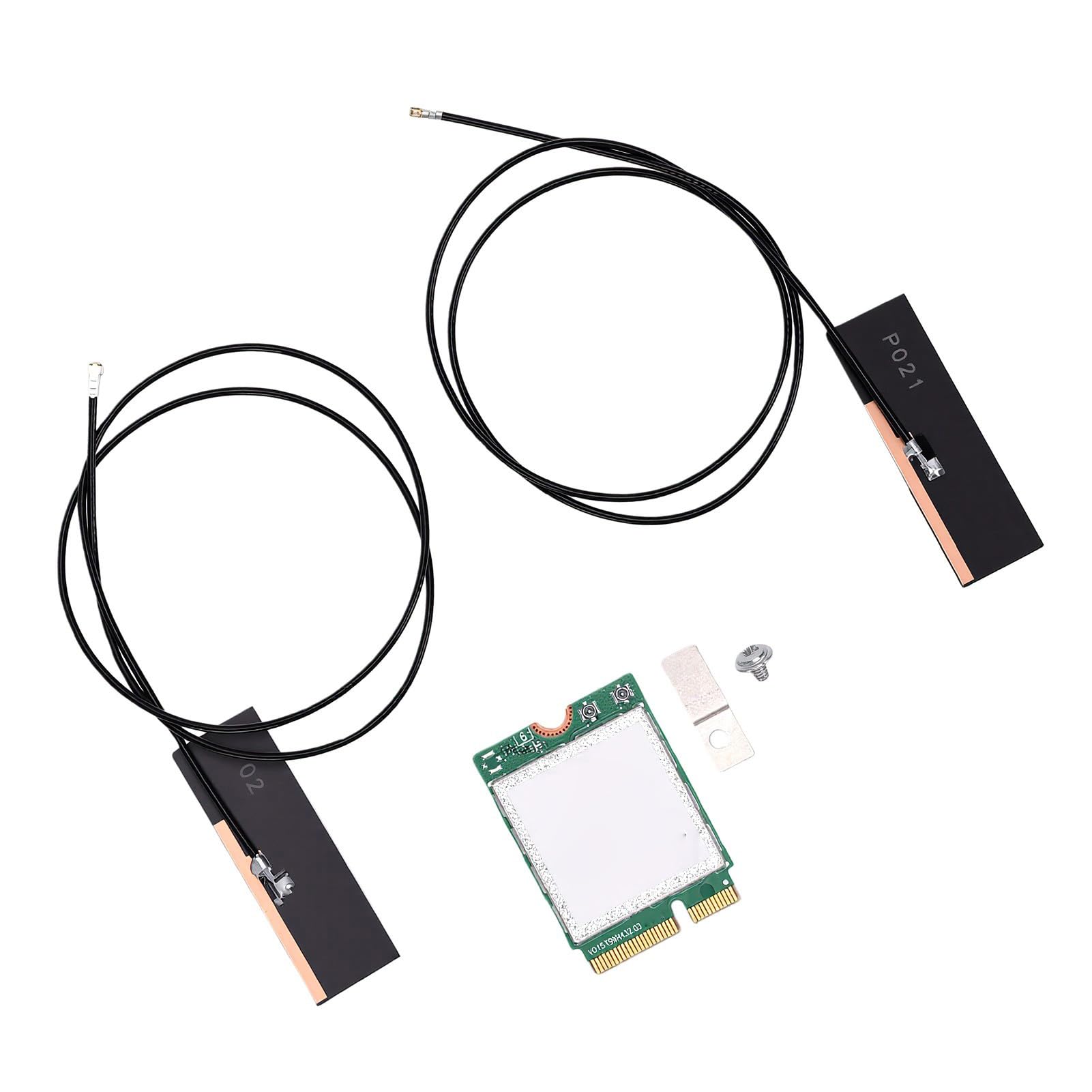 Bewinner Scheda Wireless WiFi 7, Adattatore di Rete M.2 Tri Band 5,8 Gbps