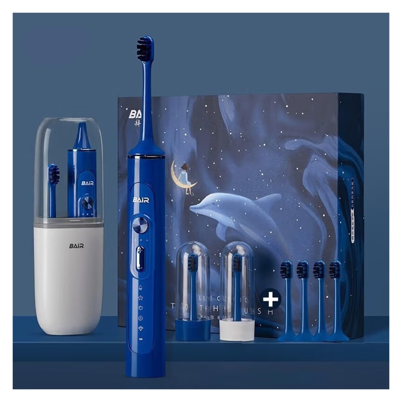 BAIR G2/G201 Flagship High-end Electric Toothbrush Vibration Charging Smart Sonic Automatic Toothbrush for Men and Women (32-33, 3435, 36-37, 38-39, 40-41,-image-15