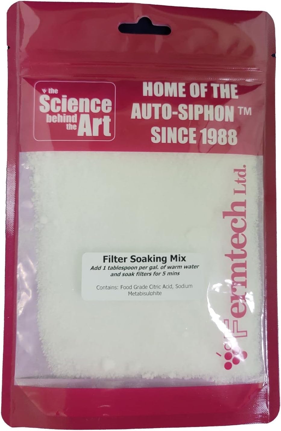 Filter Pad Soaking Mixture